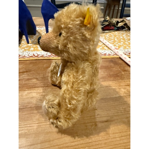 Steiff Germany Collectible Teddy Bear Emilia Jointed Mohair 27796 Ear Button Tag - Picture 4 of 9